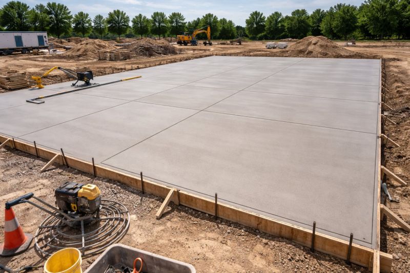 Commercial Slab Installation in Franklin, TN