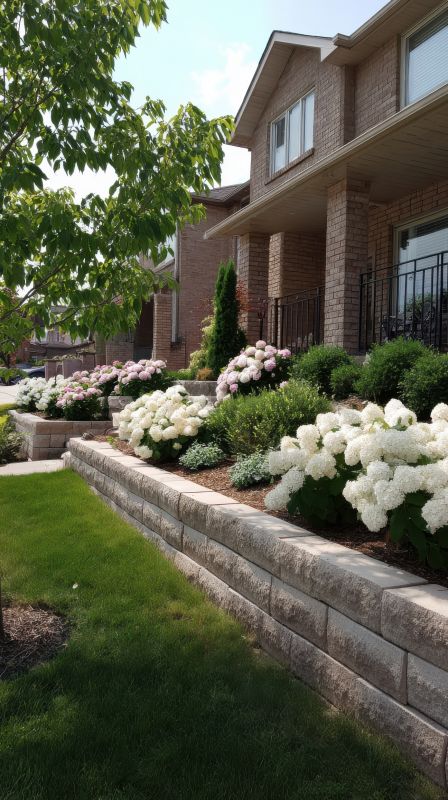 Concrete Retaining Wall Installation
