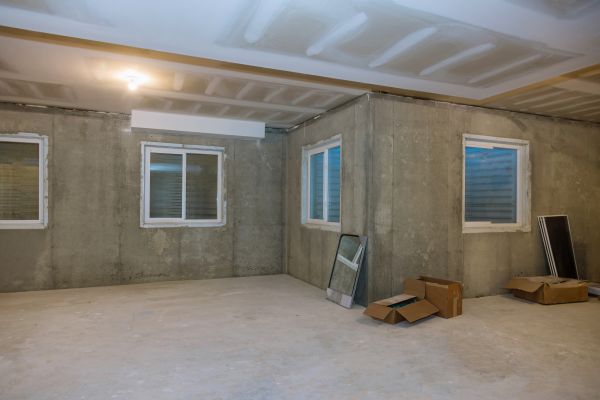 Basement Wall Installation